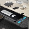 DQCGLY Keyboard Tray Under Desk, Slide Out Computer Keyboard &