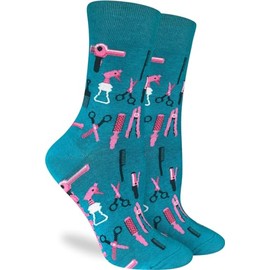 Good Luck Sock Women's Hair Salon Socks, Adult, Shoe Size 5-9