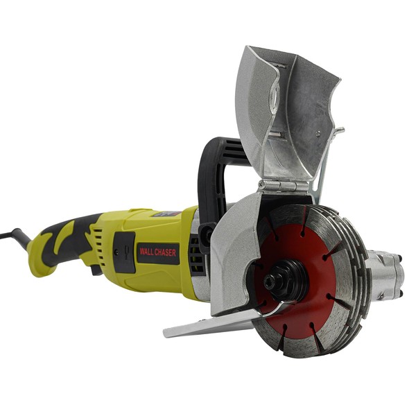 4000W Wall Chaser, 6500rpm Concrete Cutting Machine Wall Brick Granite