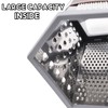 Cheese Grater, Box Graters for Kitchen, 6 Sides Stainless Steel