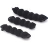 3 Pcs Coiled hair stick Hair Foam Sponge Hair Bun