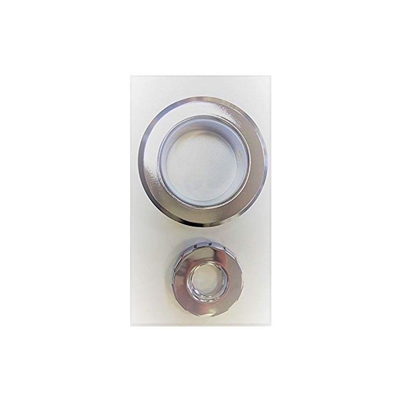 1/2" IPS (10 Pack) Chrome Fire Sprinkler Head Recessed Escutcheon