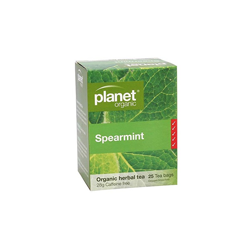 Planet Organic Spearmint 25 Tea Bags