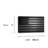 MULL USA 3D Metal Flag Auto Emblem for Cars Trucks