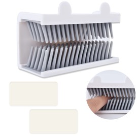 Hair Catcher Shower Wall,Reusable Hair Collector for Shower,Easy To Install Hair Catcher for Shower Wall Drain Protector,Hair Catcher Hair Trap on Wall Shower Drain for Bathroom Bathtub(White)