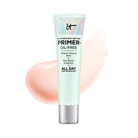 It Cosmetics Your Skin But Better - Primer de Maquillaje Facial que Hidrata y Reduce Poros, con Glicerina, Extracto de Corteza de rbol y Raz de...    