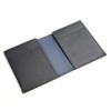 Leather Factory Flat II Money Clip, Men's Genuine Leather, Thin,