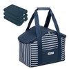 anndora TW-18147-232 Cool Bag with Carry Handle 20 Litres Navy