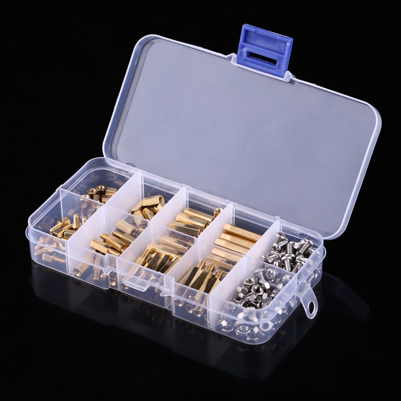 M3 PCB Hex Male Female Brass Threaded Standoffs Screw Nut