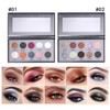 Maffick Paleta de Sombras de Ojos, 10 Colores, Negro y