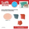 Colorfin PanPastel Sofft Big Oval Sponge, 1-Pack