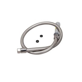 T&S BRASS B-0044-H 44" Flexible Stainless Steel Hose