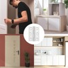 Pack of 4 Hinges Foldable 66 mm × 38 mm,