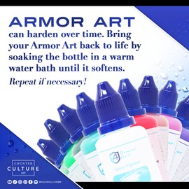 Counter Culture DIY Armor Art Pigment Neon Purple 0.5oz Resin Epoxy Dye for Wave and Water Effects