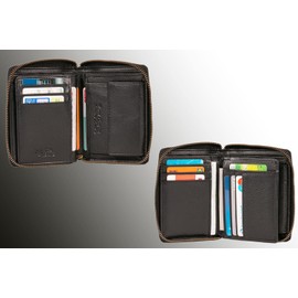 MATADOR Wallet 6408, Black/Black, Classic