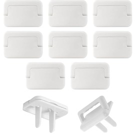 LeTradeJP Outlet Cover 10 Pcs Socket Cover Socket Cover Dustproof Socket Cover Plug Cover Children Electric Shock Prevention Suitable for Homes and Schools