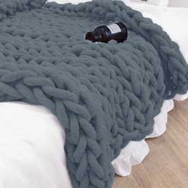 Chenille Wool Yarn Chunky Braid Cotton Yarn Supre Large for Arm Knitting Handmade Blankets Machine