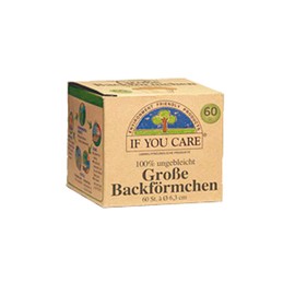 if you care Large Baking Cups (6 x 60 Pieces)