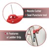 Bates- Caulking Gun Tool, 10:1 Thrust Ratio, Black & Red,