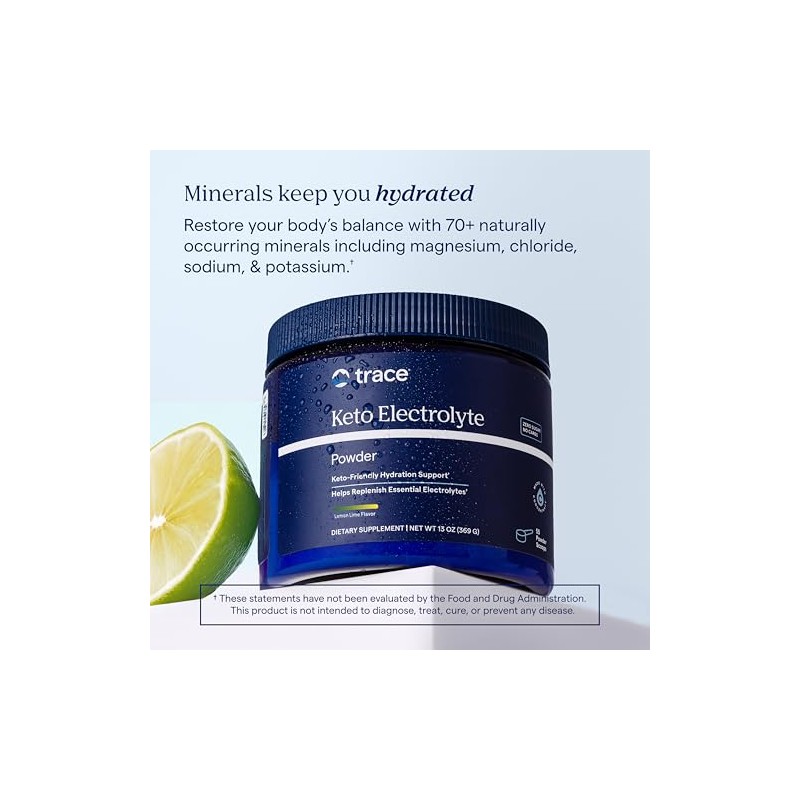 Trace Minerals | Keto Electrolyte Powder 11.6 oz 330gr |