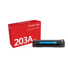 Everyday by Xerox Cyan Toner compatible with HP 203A (CF541A), Standard Capacity