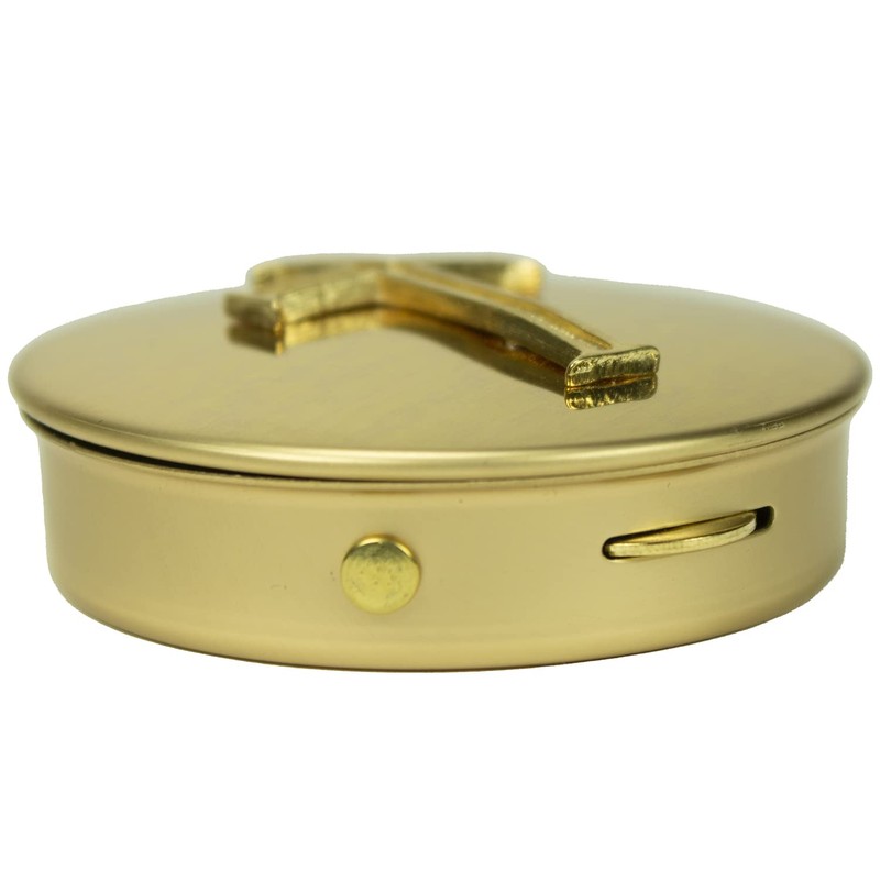 Cathedral Art Abbey & CA Gift Gold Latin Cross Pyx