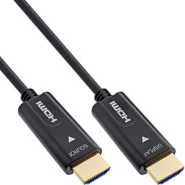 InLine® HDMI AOC Cable, High Speed HDMI with Ethernet, 4K/60Hz, Male/Male, 30 m