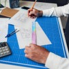 SacJkt 6 Pieces Flexible Ruler Set, Ruler 30cm Folding/Ruler 20cm