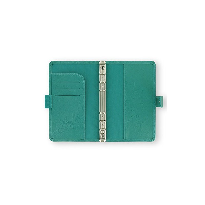 Filofax Saffiano Compact Organiser - Aquamarine