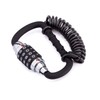 MEETLOCKS Motorcycle Helmet Cable Lock with 4 Digit Combination,Resettable Bike