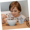 ABOOFAN 6Pcs 190ml Stainless Steel Kids Water Cups Handle Unbreakable