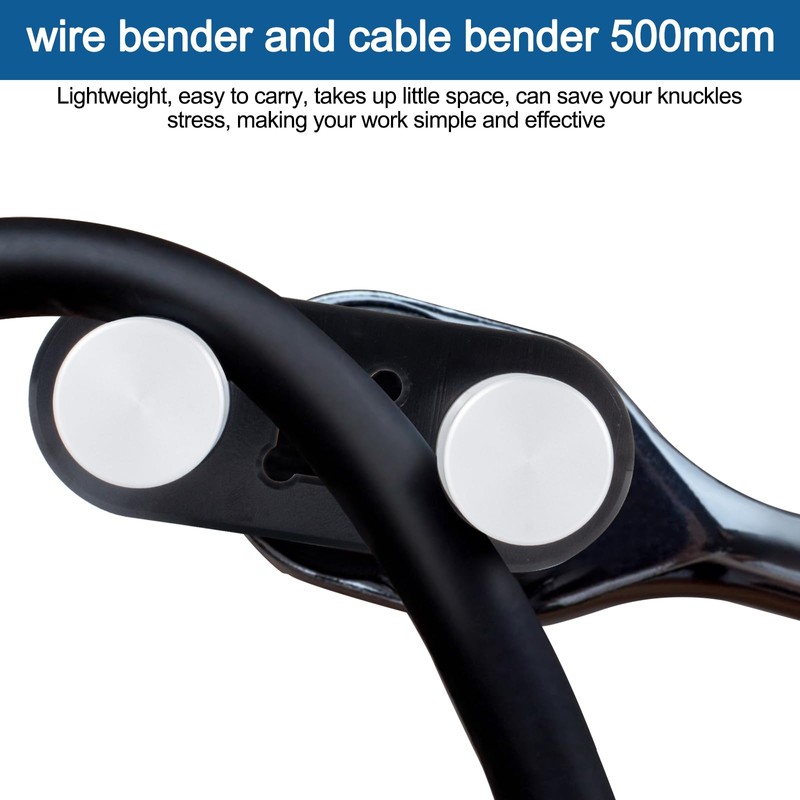 Cable Bender Tool Electrical, Wire Bender Tool for Most Wires,