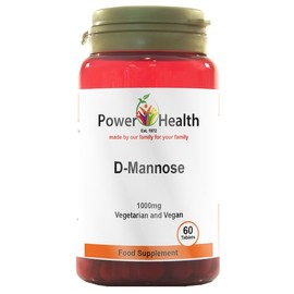 Power Health D-Mannose 1000mg - 60 Tablets