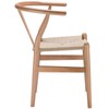 POLY & BARK Weave Chair, Single, Natural