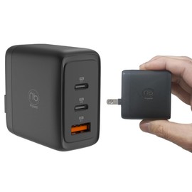 Up to 65W PD/QC Compatible, 3 Ports (nb)Power MAX65SC2A, Smartphones, iPhones, Tablets, USB Output, C Type, Type-c Charger, Power Delivery, Nubby Power, Domestic Manufacturer, Domestic Support (Single