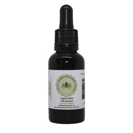 Lugols Iodine Solution 15% - 35ml - with Glass Pipette