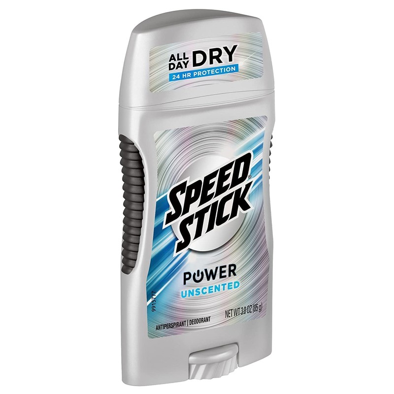 Speed Stick by Mennen Power Antiperspirant & Deodorant Solid, Unscented