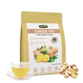 Ginger Root Herbal Tea - Caffeine Free, 50 Tea Bags
