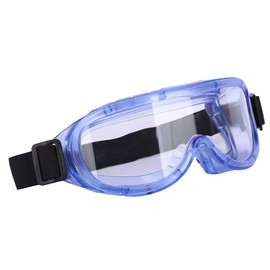 Anti-Fog Protective Safety Goggles Clear Lens Wide-Vision Adjustable Chemical Splash Eye Protection Soft Lightweight Eyewear