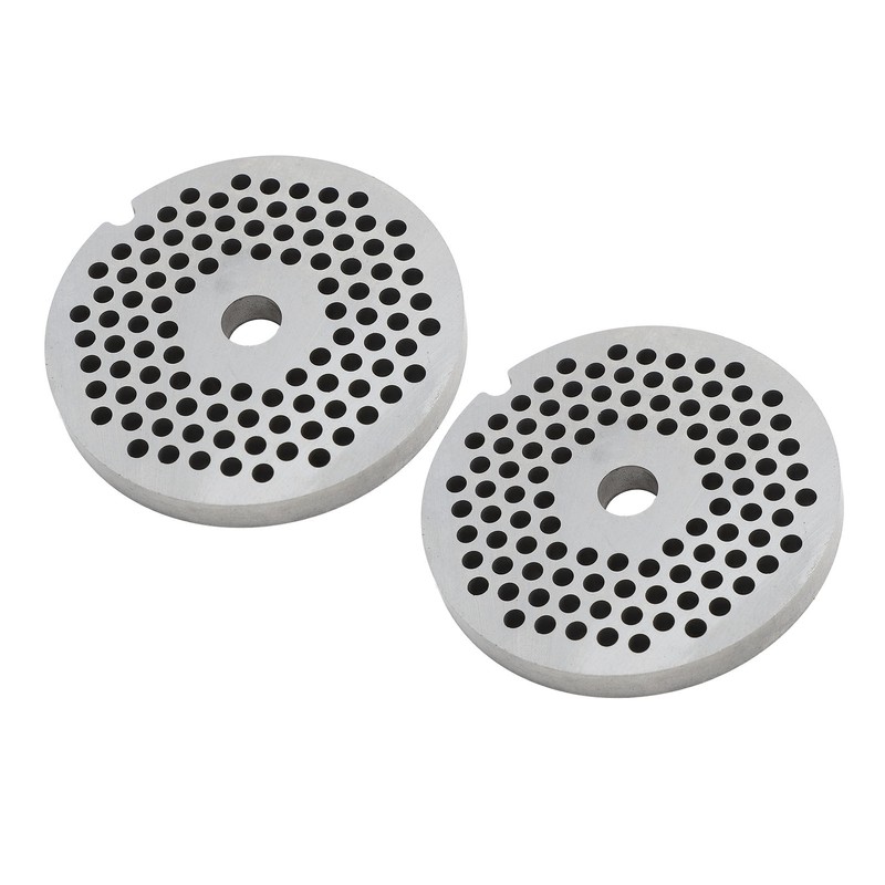 Stainless Steel Meat Grinder Plate Discs Blades Replacement 3mm Round