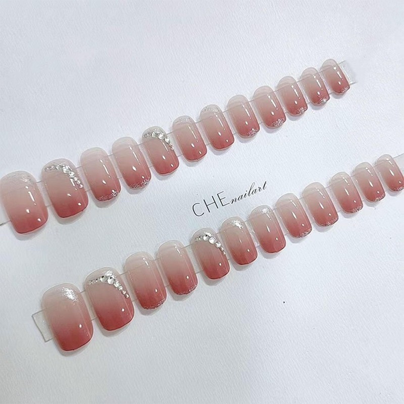 XUZOO 24 Nail Tips, 3D Shape, 3D Nails, Short, Long,