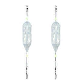 Easy Bukkake Sabiki Kago, Sabiki Kago, Rocket Basket, Sabiki Fishing, Far Throw Basket Fishing, Set of 2 (Small Size)
