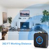 1Mii 2.4GHz Wireless Audio Transmitter Receiver Set for TV, 260Ft/80M