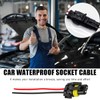 Gasedin Wiring Harness Headlight Socket, Nylon 9005 9006 9012 9145