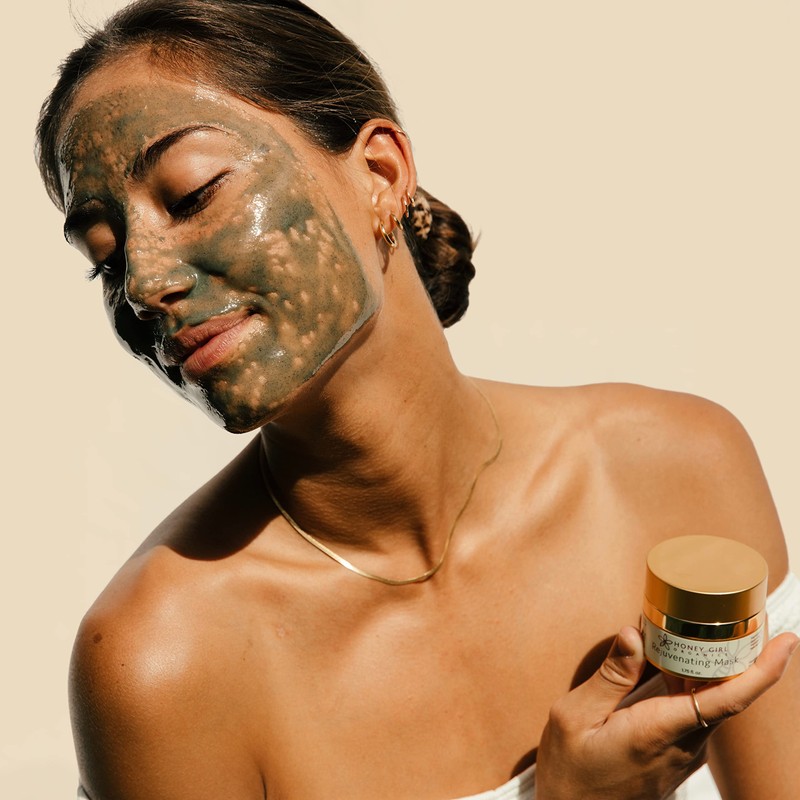 Honey Girl Organics Rejuvenating Mask, 1.75 Fluid Ounce
