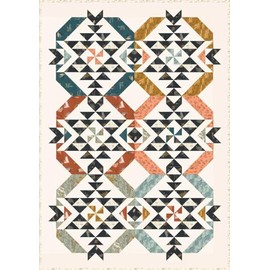 Moda Fabrics Woodland & Wildflowers Mosaic Meadow Quilt Kit by Fancy That Design House KIT45580