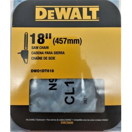 DEWALT DWO1DT618 18" REPLACMENT CHAIN FOR THE DWCS600