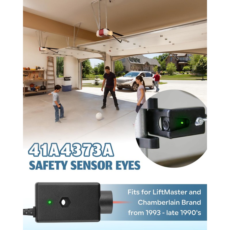 Urnqowuy 41A4373A Garage Door Safety Sensor Fits for LiftMaster and