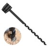 Abizarch Bushcraft Hand Drill Carbon Steel Manual Auger Drill Portable
