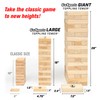 GoSports GoSports Giant Wooden Toppling Tower - Stacks Up to